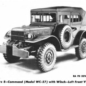 Dodge WC-57 (T214) 3/4 Ton – 12 Volt – Complete Harness